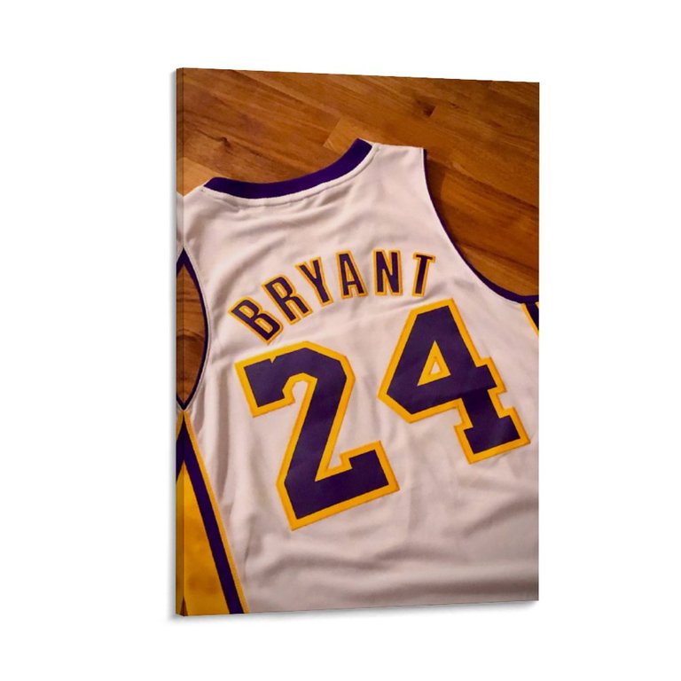 Kobe Bryant Free Throw Paint by Numbers - Paint My Numbers