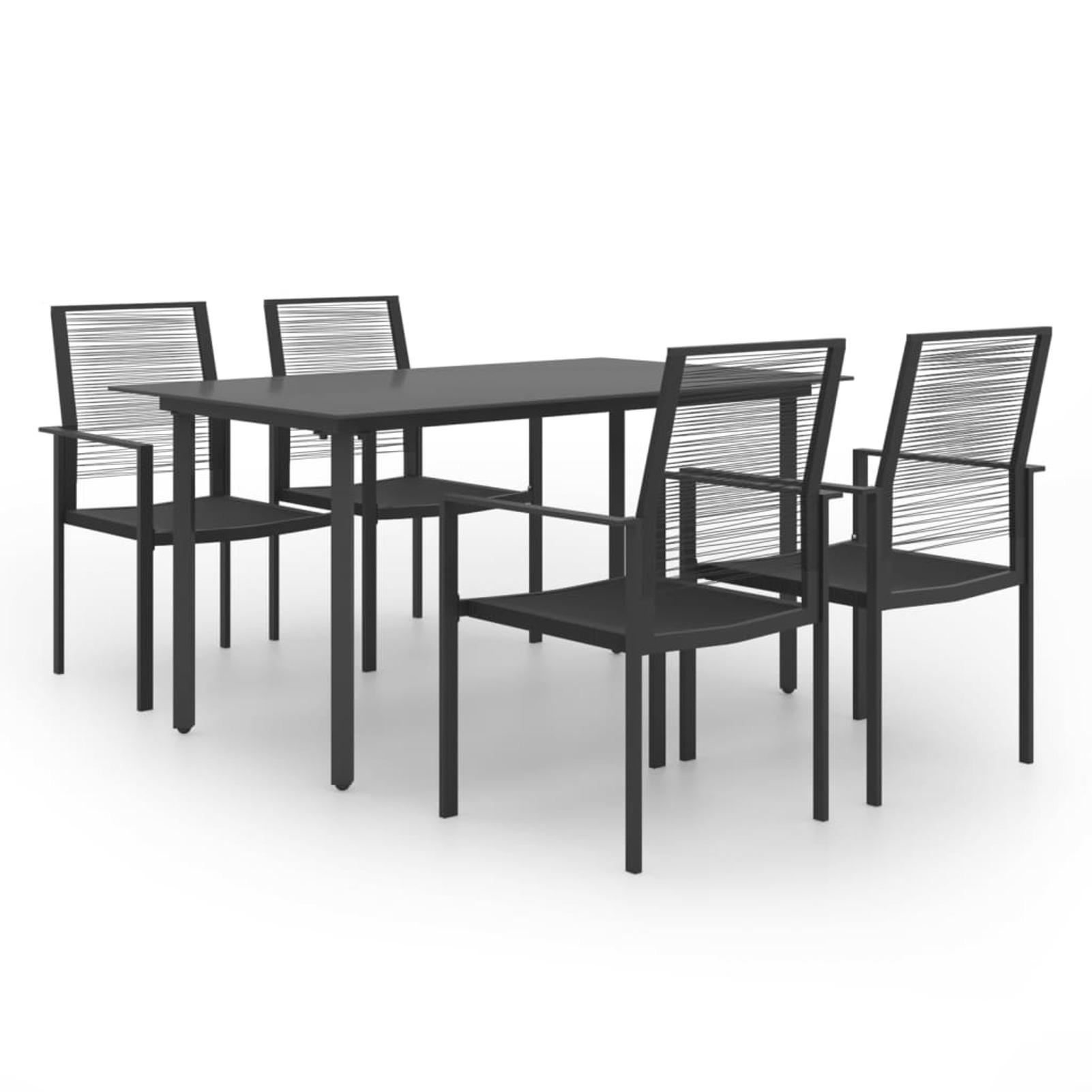 Dcenta 5 Piece Patio Dining Set