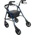 thumbnail image 3 of ProBasics Aluminum Rollator with 6-inch Wheels, Blue, 3 of 3