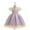 Light Purple, variant on Girls Floral Embroidered Lace Tulle Dress Elegant Princess Party Gown for Weddings Birthdays Formal Occasions Toddler Kids