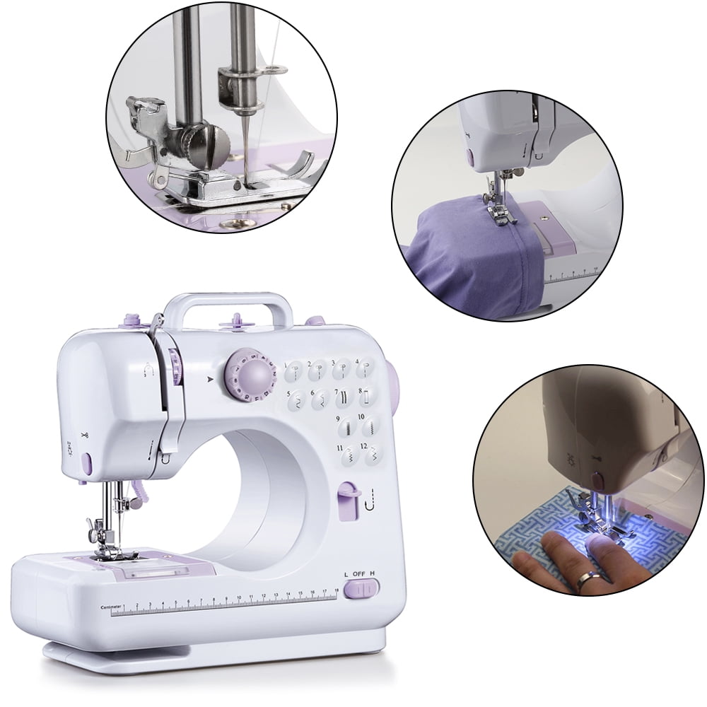 TOPCHANCES Electric Sewing Machines 12 Stitches 505A Knitting Machine