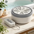 thumbnail image 3 of Portable Washing Machine - USB Powered Fabric Cleaner, Compact Garment Device, Gentle Care Laundry Solution, Small Capacity Clothing Washer | Lightweight Countertop Unit For Dormitory, Apartment, 3 of 9