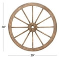 thumbnail image 3 of GwG Outlet Period Piece Metal Wagon Wheel with Spokes  52290, 3 of 3