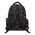 thumbnail image 2 of Chririnla Pig Math Print Waterproof School Backpack for Travel Back to School, Multi Pocket Adjustable Straps 600D Polyester Travel Daypack, 2 of 10