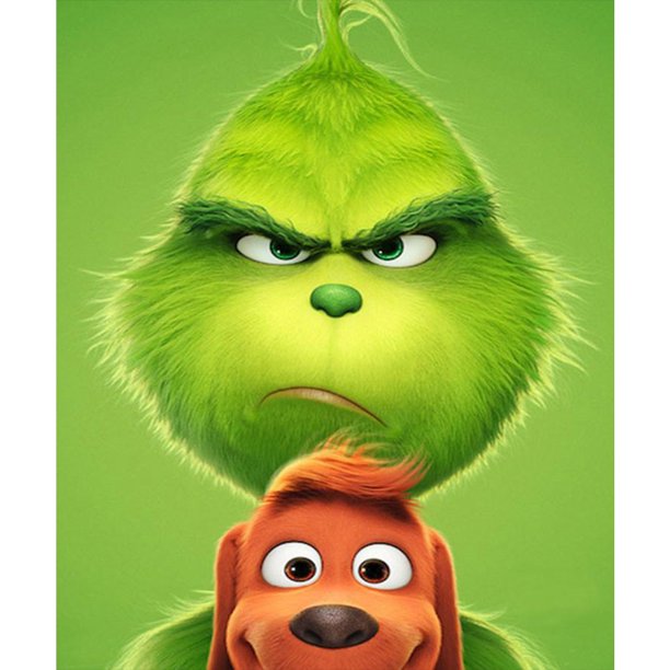 Pintura de diamante 1 5D DIY Taladro cuadrado completo Grinch Kit Decoración del hogar Artesanía Hugtrwg Para estrenar