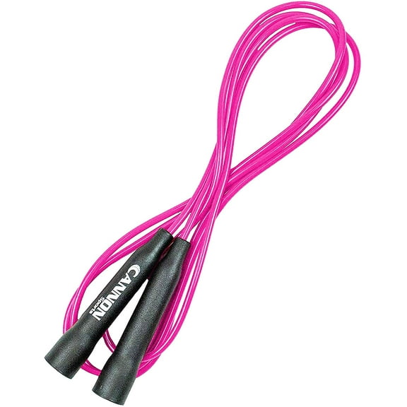 Cannon Sports Standard Poly Speed Jump Rope, 7-Feet, Pink