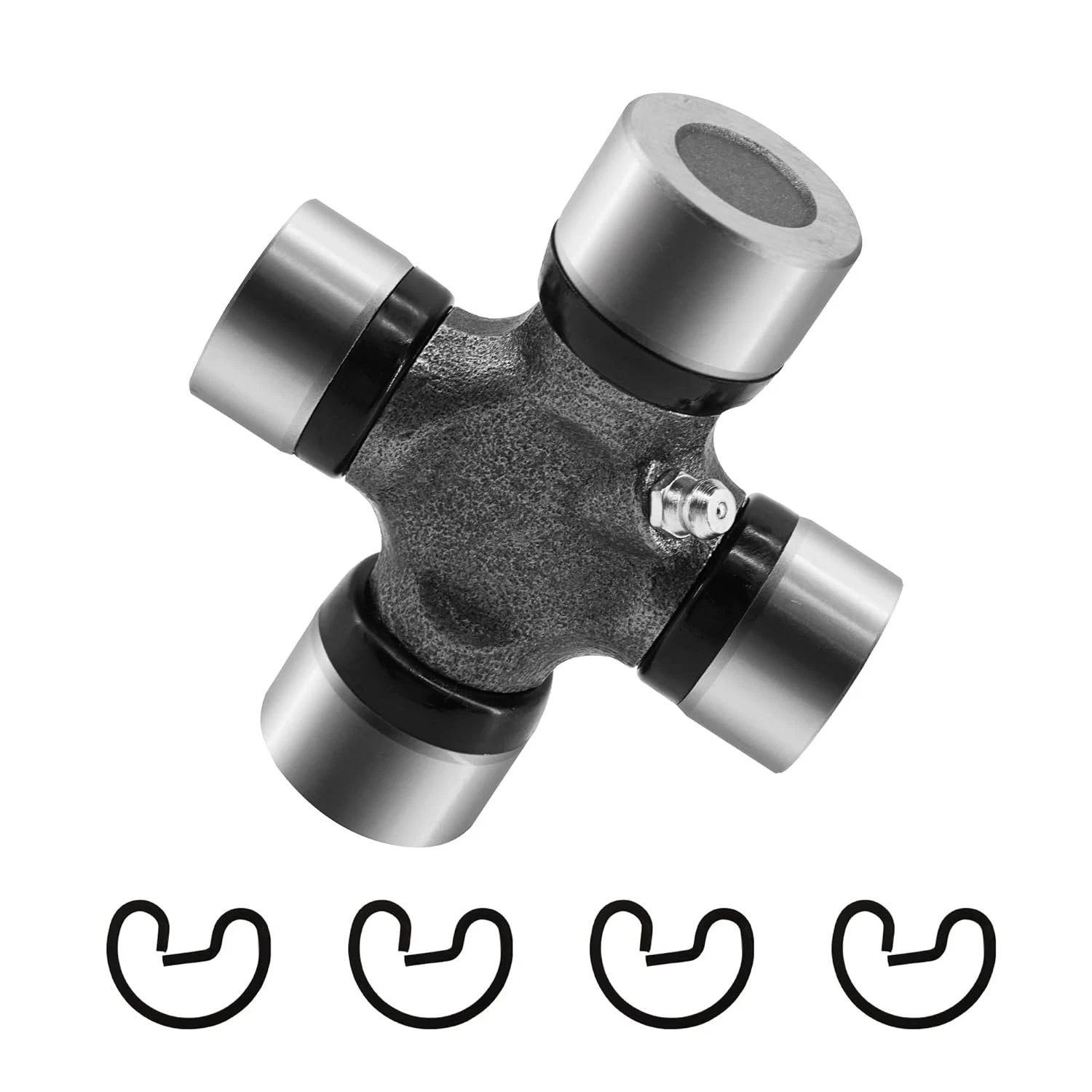NURATIT 5-460X U-Joint 1310 to 1350 Series Greaseable Universal Joint Kit Outside Snap Ring Style (OSR)