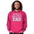 thumbnail image 5 of Father's Day World's Greatest Dad Hoodie Hooded Sweatshirt Men Brisco Brands S, 5 of 6