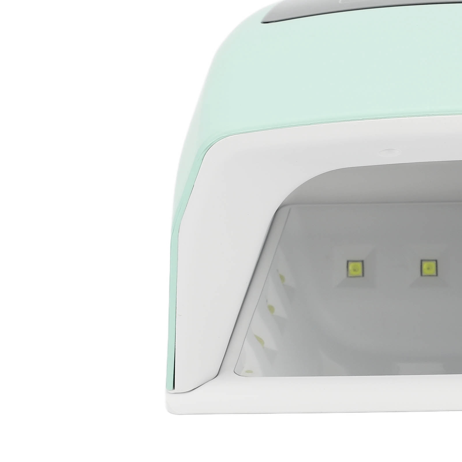 BIMZUC 96W Nail Gel Dryer 32pcs Light Chips 4 Time Setting LED Screen Nail Polish Curing Lamp Cordless Rechargeable 10.24 inches / 26 cm EU Plug For At-Home Salon