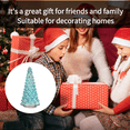 thumbnail image 4 of Glass Christmas Tree Xmas Trees Decorations Table TopCenterpiece Mantel Window Home Decor, 4 of 6