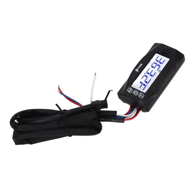 Termómetro, medidor de temperatura LCD para motocicleta 4 en 1 Medidor de temperatura Resultados impresionantes