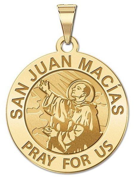 PicturesOnGold.com Saint Ladislaus Religious Medal or Sterling Silver Available in Solid 14K Yellow or White Gold