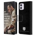 thumbnail image 1 of Head Case Designs Officially Licensed AMC The Walking Dead Rick Grimes Legacy Mercy Prevails Leather Book Wallet Case Cover Compatible with Apple iPhone 11, 1 of 6