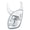 Silver, variant on Windfall Digital Body Fat Caliper, Portable Digital Display LCD Body Fat Caliper Skin Fold Monitor Analyzer Clip