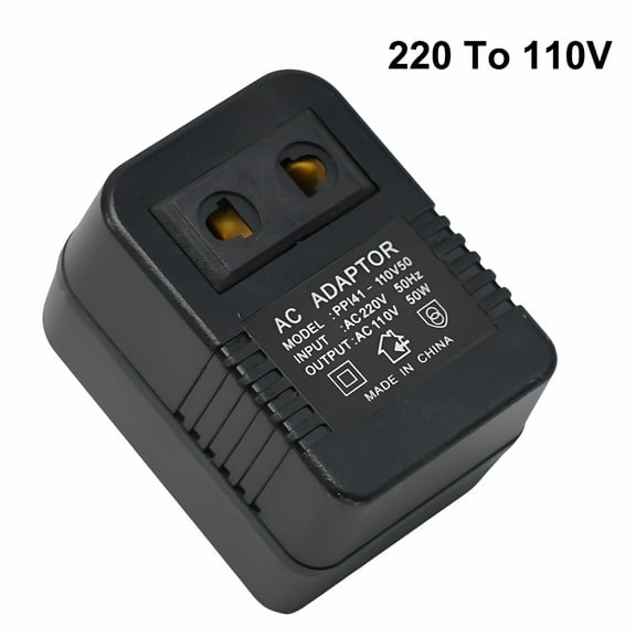 GJX AC 220V To 110V Power Converter Step Down Transformer Travel Adapter Voltage Converter Regulator EU 50W/100W Electrical Equipment 220 To 110V