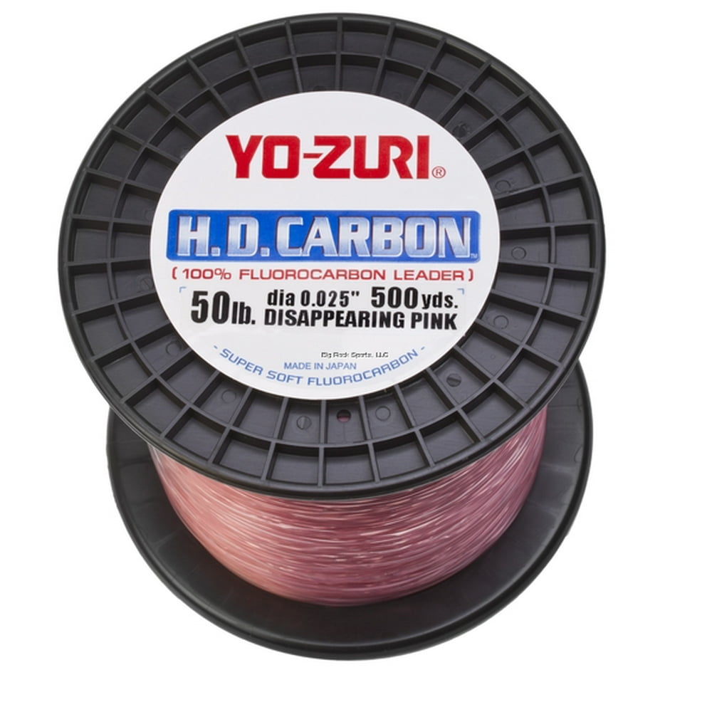 YoZuri H.D.Carbon Fluorocarbon 100 Leader 500Yds 50Lbs 458M (0.645Mm