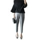 thumbnail image 3 of Pantalones de traje Mujer Primavera Estudiante Pantalón largo informal suelto recto, Gris, L Advancent AP001316-03B, 3 of 7