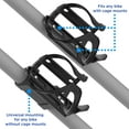 thumbnail image 4 of Zefal Pulse Universal Water Bottle Bike Cage (Multi-Position, Black), 4 of 11