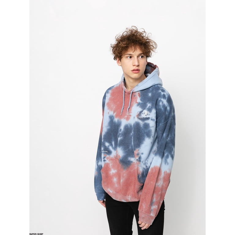 Primitive Skate Apparel Men's X Marvel Venom Washed Tie Dye Blue Pull Over Hoodie  Sweatshirt (Large) - Walmart.com