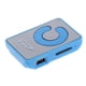thumbnail image 5 of El Reproductor de Música MP3 USB con Clip de Espejo de Moda Admite Tarjeta 8GB TF para ejercicio Azul, 5 of 10