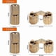 thumbnail image 2 of 4pcs Cylinder Hinges Brass Hidden Concealed Hinge - Invisible Barrel Hinge for DIY Jewelry Box Hand Craft, Gold (10mm), 2 of 4