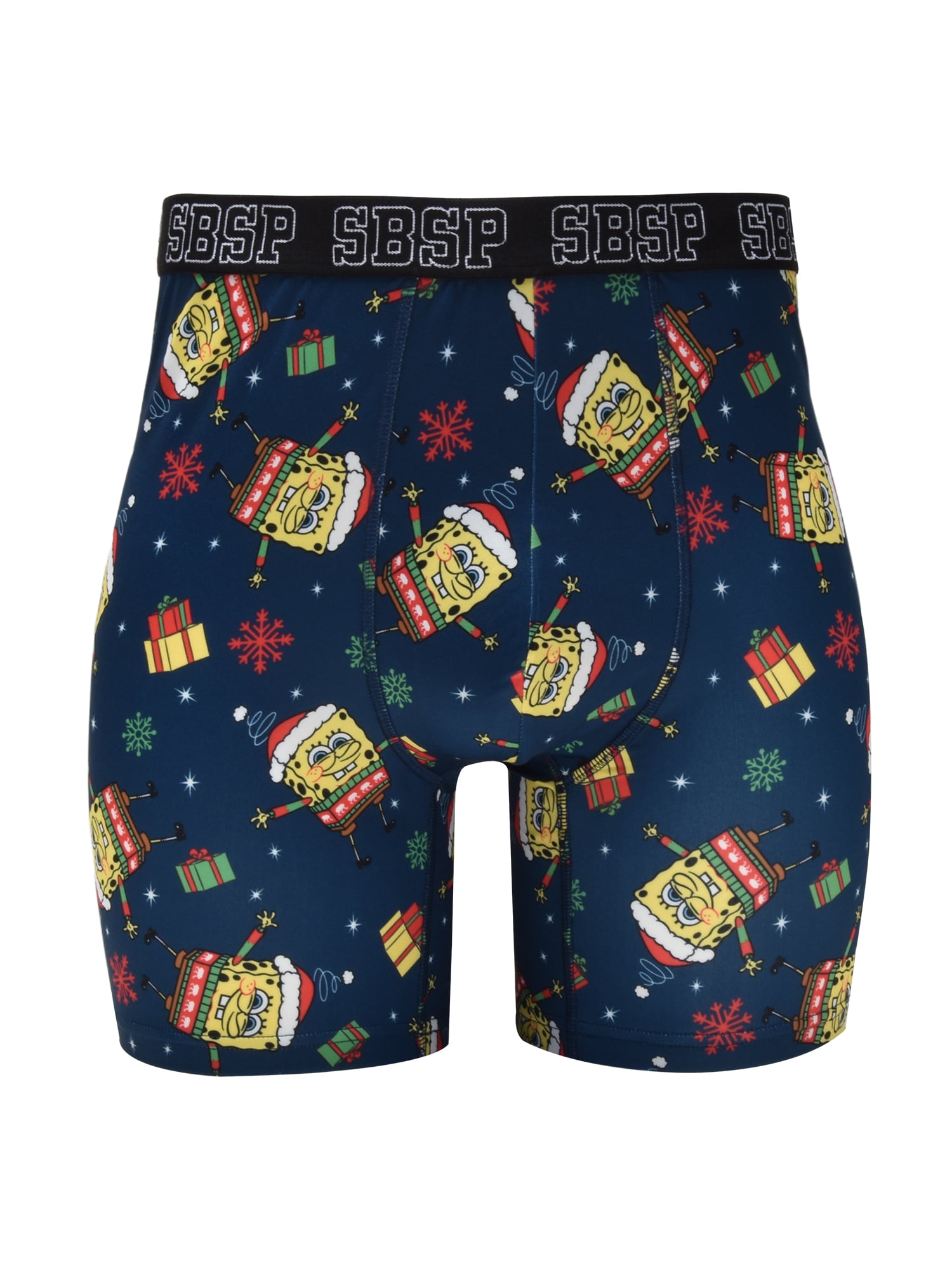 SpongeBob Men's 2-Pack Boxer Briefs, Sizes M-XL