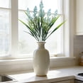 thumbnail image 6 of Qiopertar Artificial Lavenders 14.17 Inches, Realistic Faux Flowers with Lifelike Petal Texture, No Maintenance Decorative Plants for Porch Garden Wedding, Green, 6 of 6