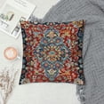 thumbnail image 2 of Nawypu Decorative Pillow Covers Heriz Antique Persian Rug Print Throw Pillow Case Cushion Cover Home Office Decor,Square, 2 of 5