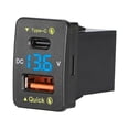 thumbnail image 1 of Lefu Power Adapter Car Charger Charger Fast Charging 33*23mm 36W DC 12V-24V Max Output 36W For Auto Devices For Toyota, 1 of 9