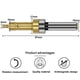 thumbnail image 4 of 2X Buscador de Bordes Mecánico No Magnético de Titanio de Precisión Buscador Central Sensor de Punto Táctil para CNC Máquina, 4 of 5