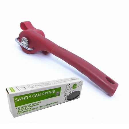 

Manual safety can opener Stainless steel single handle side can opener