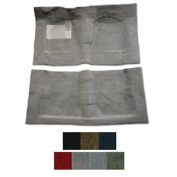 ACC 74-79 Chevy Nova 2 Dr Automatic Cutpile Carpet kit, Black