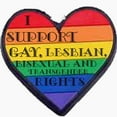 thumbnail image 2 of CafePress - I Support GLBT Rights - Adjustable Unisex Printed Trucker Hat with Mesh Back, 2 of 8
