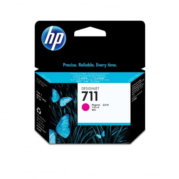 Cartucho HP Cartucho 711 magenta inyección de tinta caja CZ131A
