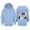 Sky Blue, variant on TAIAOJING Unisex Kids Letter Sweatshirt Jacket Boys Girls Children Baby Long Sleeve Letter Print Hoodie Zipper Up Sweatshirts Soft Coat Blouse With Pocket Lightweight Coat Windbreaker 4-5 Years