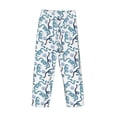 thumbnail image 5 of Qekee Hand Drawn Snake Men's Straigh Pajama Pant, 5 of 9
