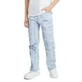 thumbnail image 5 of Ruyang Ripped BaggyJeans for Boys Y2k Stresswear Straight Leg Denim Pants Teens Boys Fashion Loose Fit Trouser High Waisted Clothes, 5 of 8