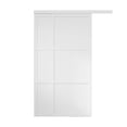 thumbnail image 2 of 72" x 80" Solid Manufactured Wood Paneled Prefinished Sliding Closet Doors with Hardware, 2 of 6