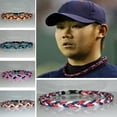 thumbnail image 5 of Braided Necklace Elegant Necklace Adjustable Length Necklace Baseball Necklace Perfect for Baseball Players and Fan, 5 of 20
