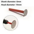 thumbnail image 1 of Grinding Head Mounted Points 8-30mm Cutter Head Stone Jade Carving Tools 6x14, 1 of 6