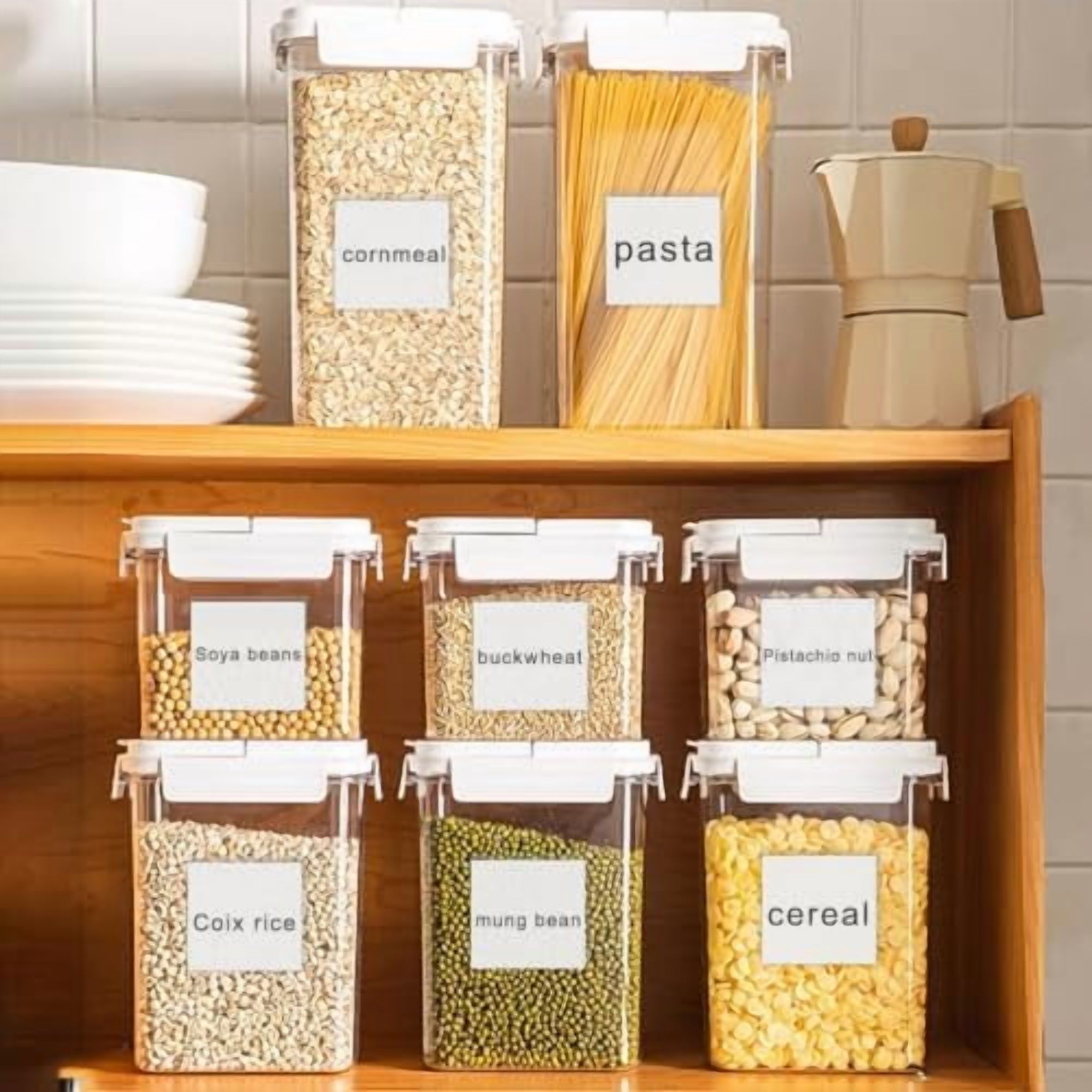 60 Pack Self Adhesive Pockets, Bin Labels for Storage Bins Clear Label Holder Index Card Pockets Card Holder for Organizing and Protecting (3.5 x 3.5 inches)