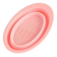 thumbnail image 1 of Creative Makeup Brush Cleaning Scrubber Bowl Silicone Foldable Brush Cleaner, 1 of 5