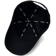 thumbnail image 5 of Cuoff hats Hat Cotton Light Board Solid Color Baseball Cap Men Cap Outdoor Hat Black One size 80% Polyester,20% Spandex, 5 of 8