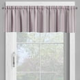 thumbnail image 4 of Ambesonne Geometric Valance & Curtain, Vertical Line Art, 55"x45", Warm Taupe Pink White, 4 of 6