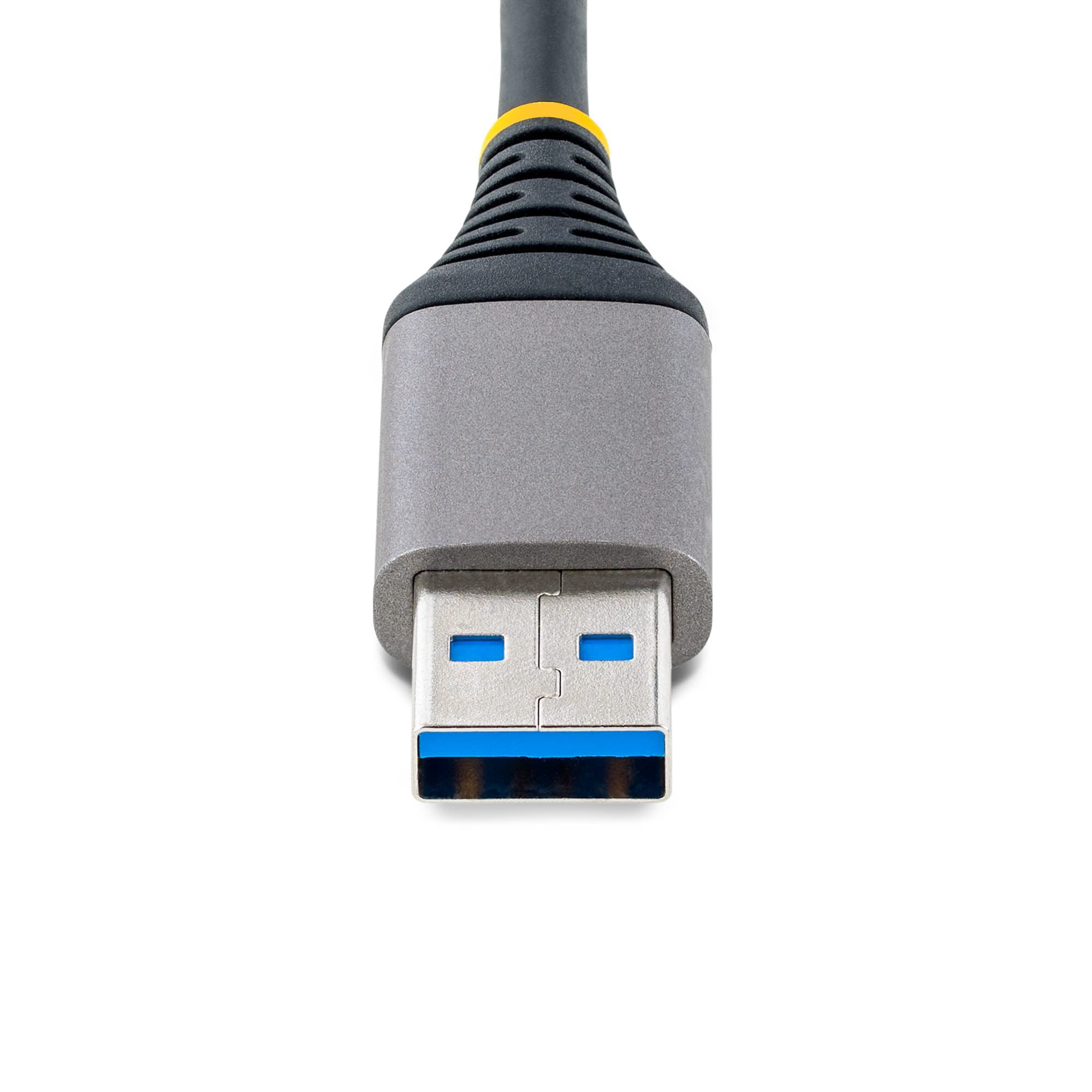 StarTech 3 USB-A Port USB Hub with Ethernet 5Gbps Bus Powered 5G3AGBBUSBAHUB