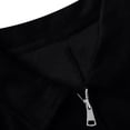 thumbnail image 4 of ZACPNCV Mens Solid Coat Faux Suede Casual Long Sleeve Zipper Front Spread Collar Lightweight Outerwear with Pockets for Fall Spring, 4 of 6