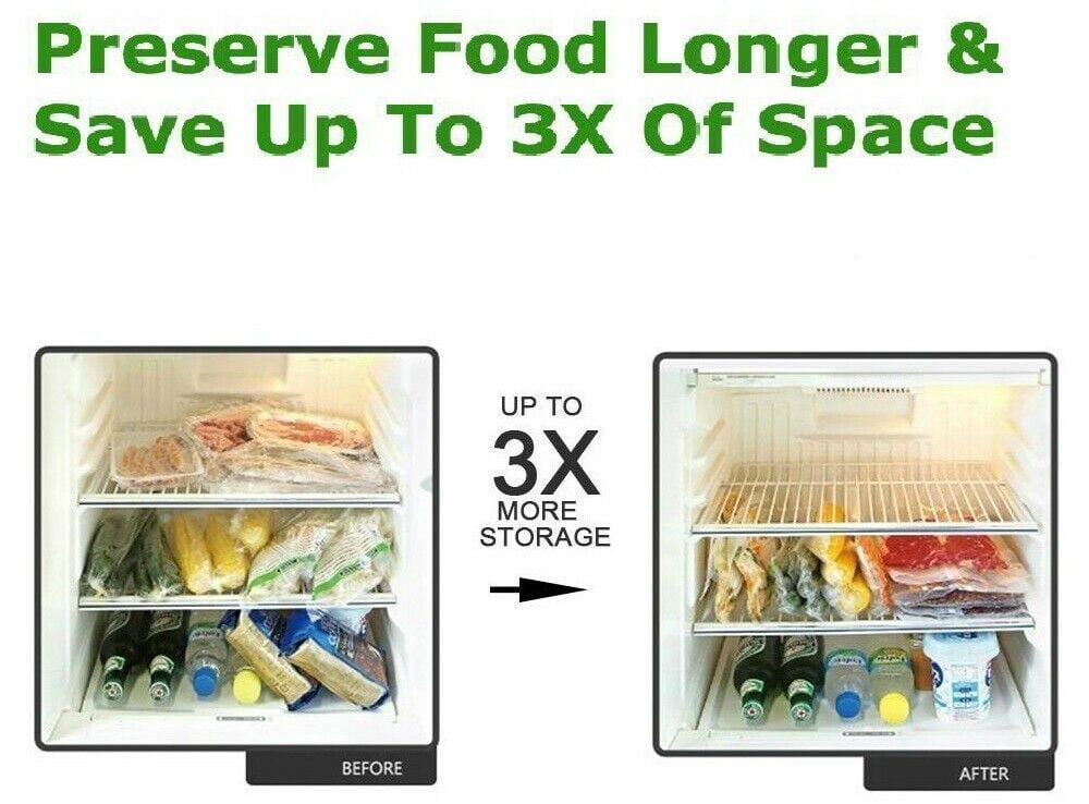 23 Pieces Food Storage Vacuum Seal Storage Freezer Bags with Hand Pump Sous  Vide BPA Free