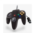 thumbnail image 2 of Nintendo 64 - Control con Cable de Reemplazo N64 - Gamepad para Juegos Retro, Compatible con Consola N64 - Negra, 2 of 5