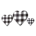 thumbnail image 4 of IFANLANDOR Heart Shaped Decoration Wood For Home Decor Wall 3Pcs 7.9X7.9X0.08In, 4 of 7