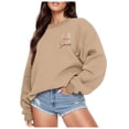 thumbnail image 1 of VBARHMQRT Brown Sweatshirt Embroidered 2025 Senior Shirt Custom for Seniors Graduation, 1 of 5